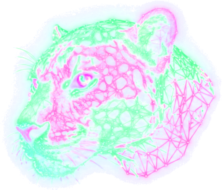 Jaguar Cybernetic Wireframe