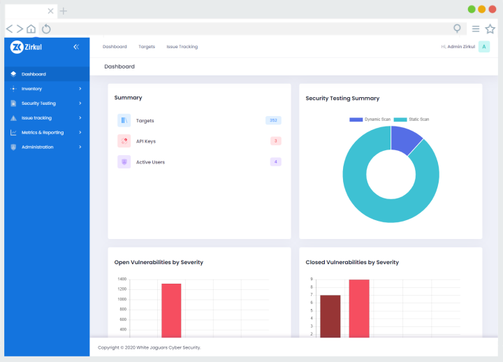 Zirkul Security Center - Plataforma SaaS de gestión de vulnerabilidades y pentesting